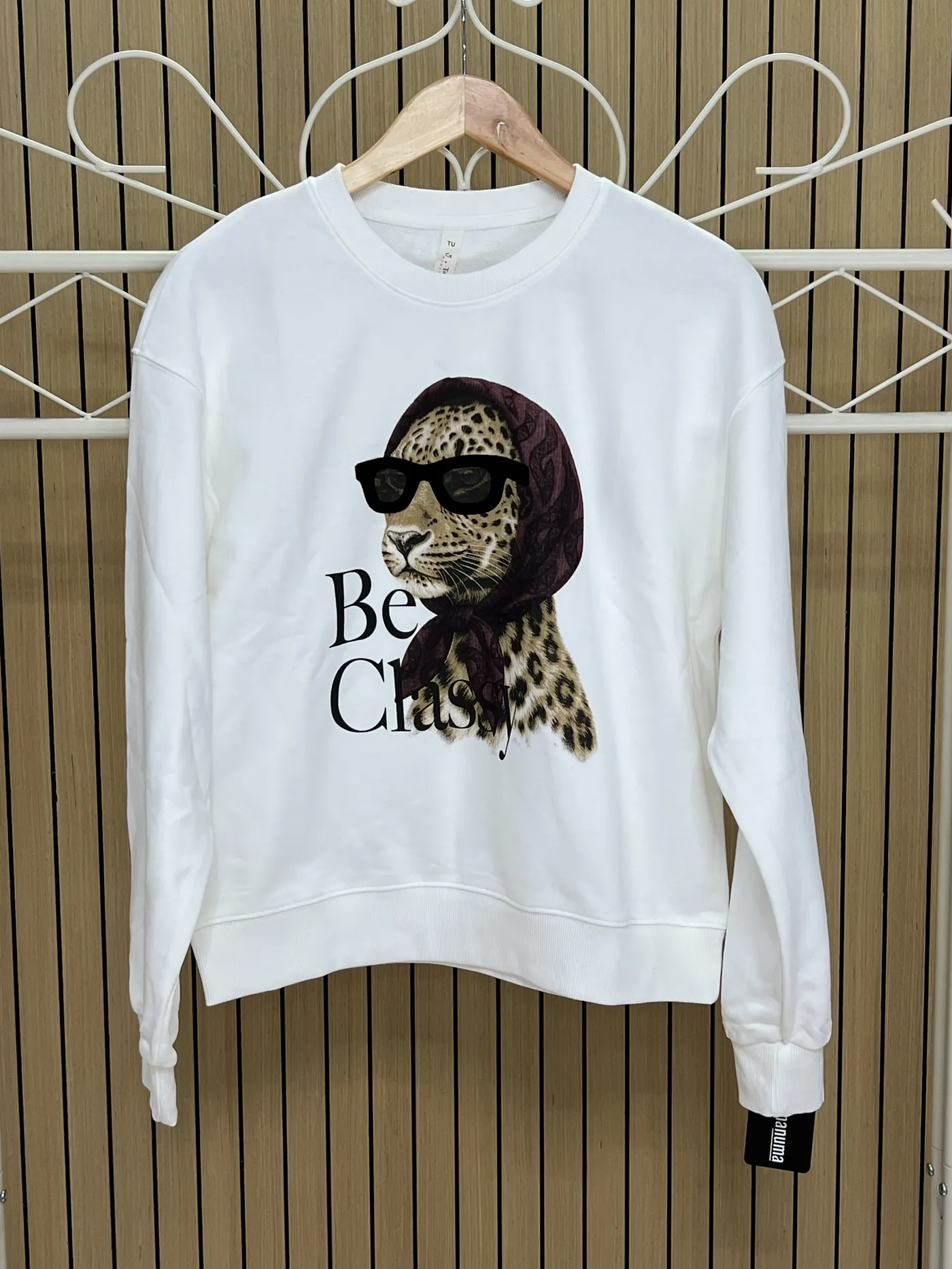 Sudadera puma blanca