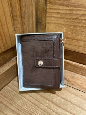 Cartera monedero antelina marrón